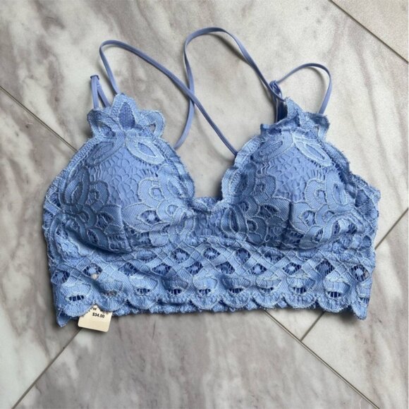 *NWT Padded Wishlist Cross Back Bralette - Picture 7 of 8